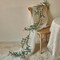 i Lighted Artificial Olive Garland 6FT 96 LED Fairy Lights Battery Operated (Olive)